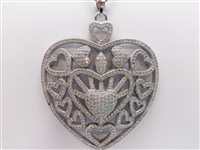 Collana Venerio Donna in Argento Cristallo COHEART1 - COHEART1
